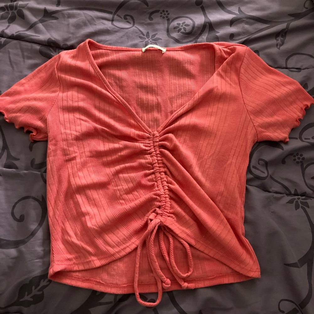 Pink blouse